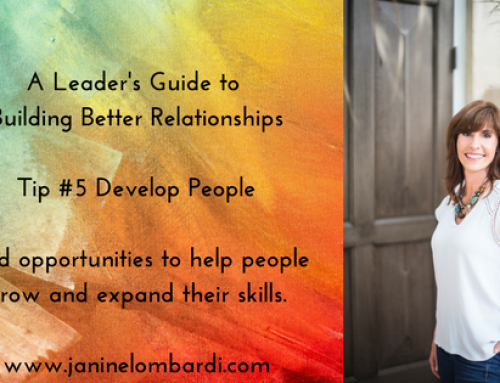 A Leader’s Guide to Building Relationships and Employee Engagement: Tip #5 Develop People